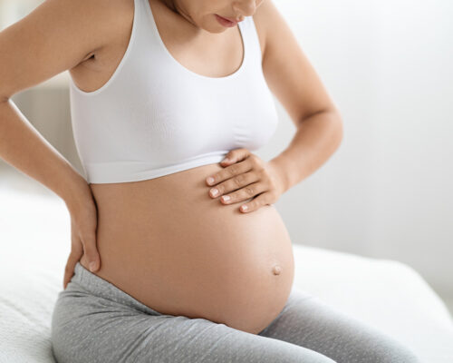 Choroba żylna u kobiety ciężarnej.