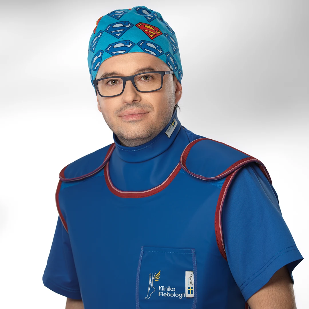 Flebolog. Dr n. med. Cezary Szary. Klinika Flebologii