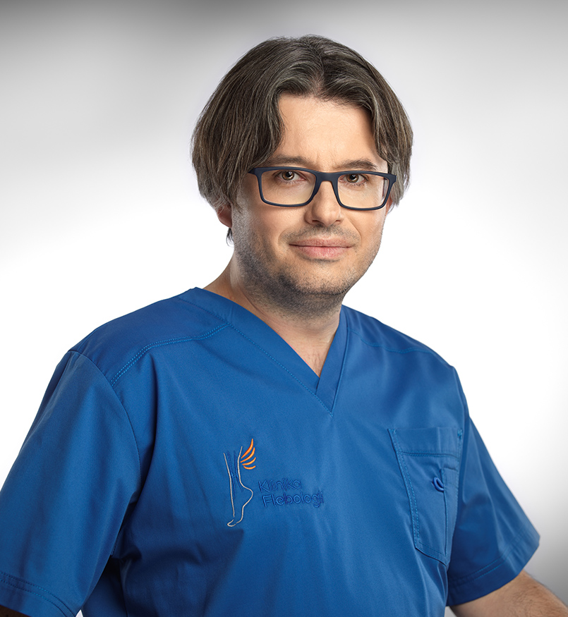 Dr n. med. Cezary Szary. Flebolog. Klinika Flebologii. Warszawa