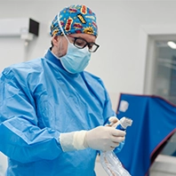 Cezary Szary. Zabieg embolizacji żylnej.