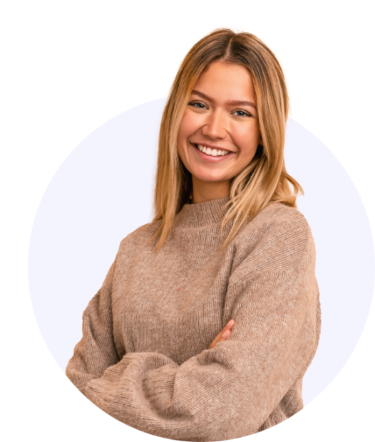 Pacjentka Kliniki Flebologii po leczeniu embolizacyjnym.