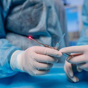 Zabiegi proktologiczne.